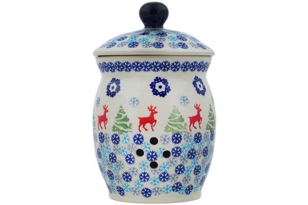 Garlic and Onion Jar 7"