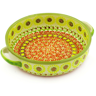 Round Baker with Handles 9"