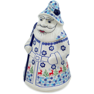 Santa Shaped Jar 13"