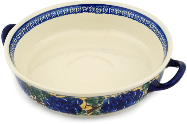 Round Baker with Handles 13"