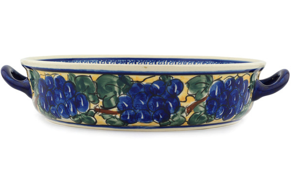 Round Baker with Handles 13"