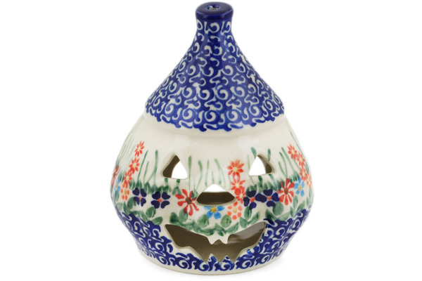 Jack O Lantern Candle Holder 6"