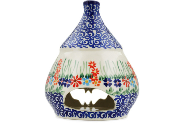 Jack O Lantern Candle Holder 6"