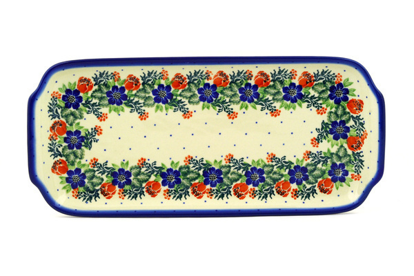 Platter with Handles 13"
