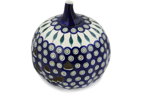 Jack O Lantern Candle Holder 9"