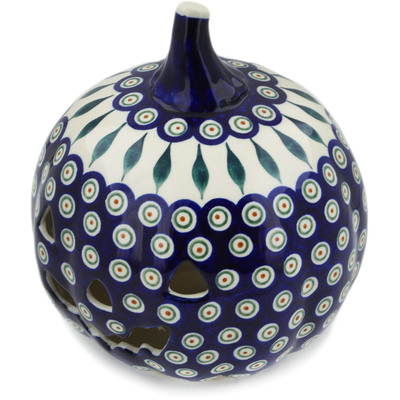 Jack O Lantern Candle Holder 9"