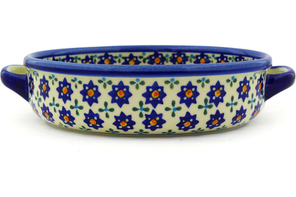 Round Baker with Handles 9"