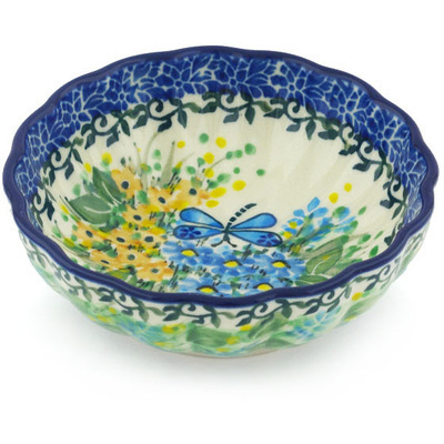 Scalloped Fluted Bowl 5"