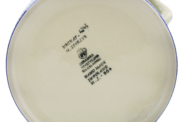 Jar with Lid and Handles 11"