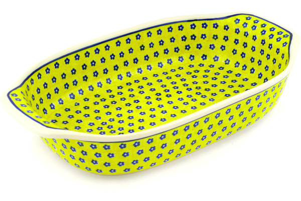 Rectangular Baker with Handles 14"