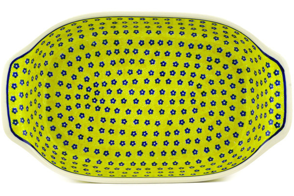 Rectangular Baker with Handles 14"