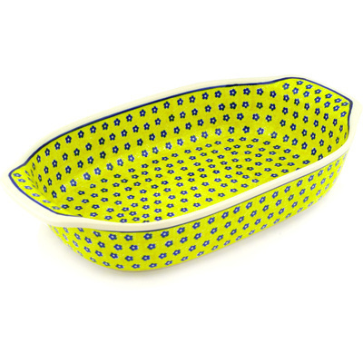 Rectangular Baker with Handles 14"