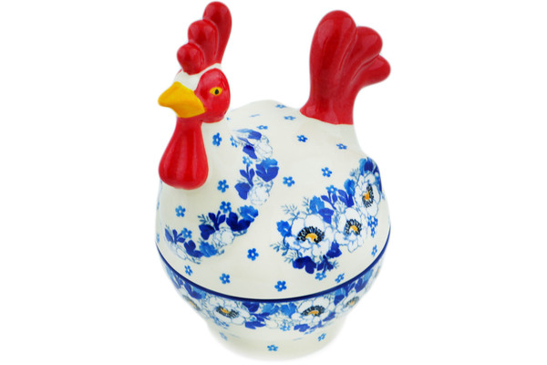 Hen Shaped Jar 8"