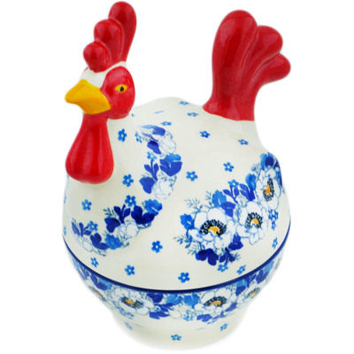 Hen Shaped Jar 8"