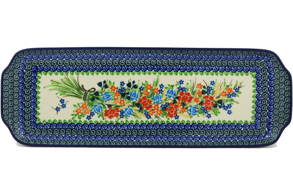 Platter with Handles 16"