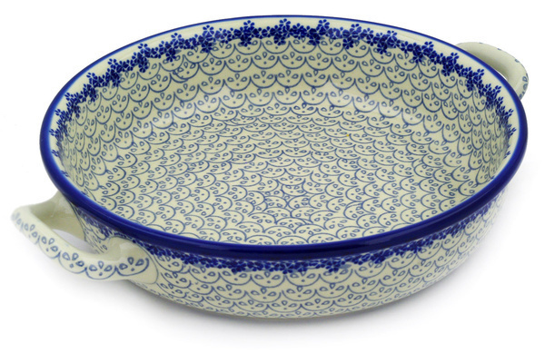 Round Baker with Handles 10-inch