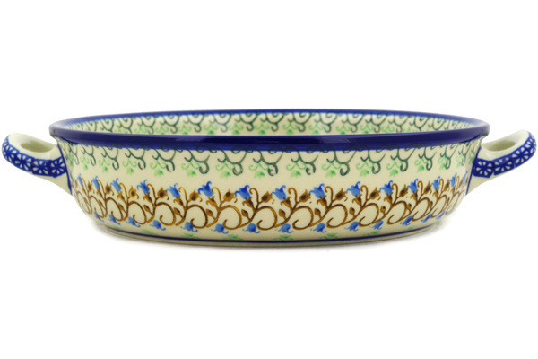 Round Baker with Handles 10-inch