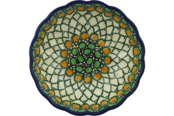 Scalloped Fluted Bowl 5"