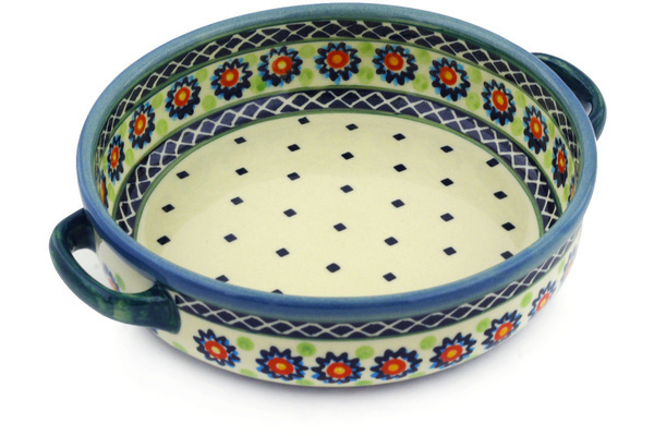 Round Baker with Handles 9"