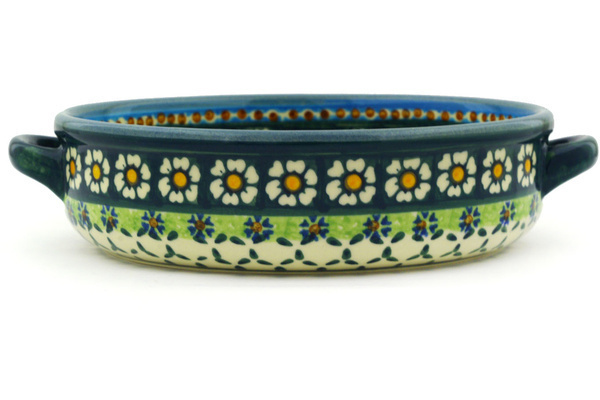 Round Baker with Handles 9"