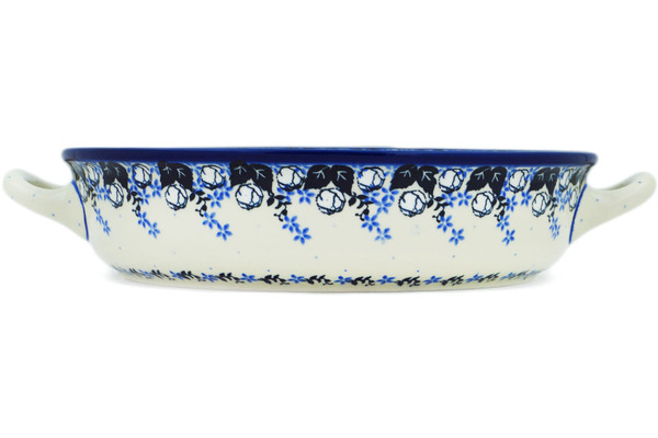 Round Baker with Handles 10-inch