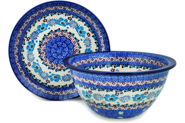 Colander with Plate 8"