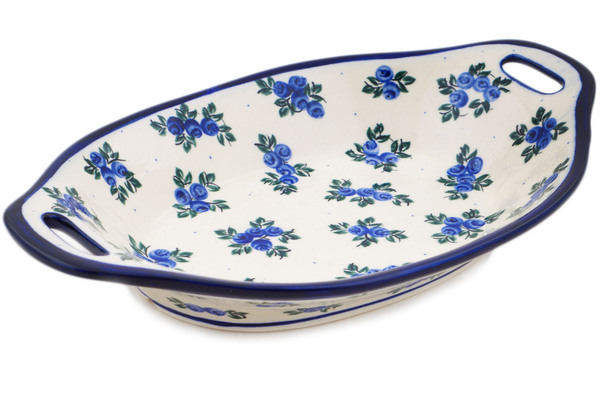 Platter with Handles 13"