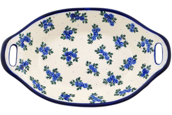 Platter with Handles 13"