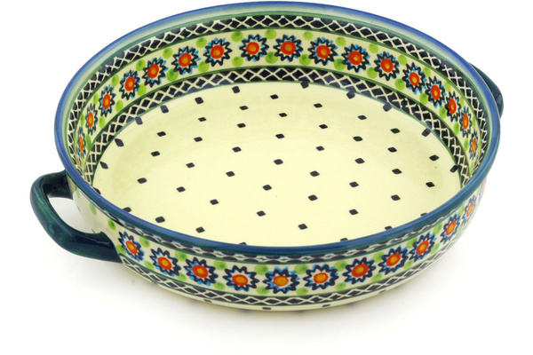 Round Baker with Handles 11"