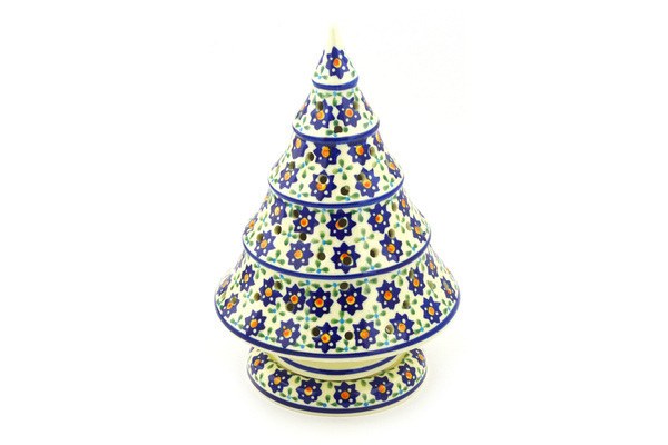 Christmas Tree Candle Holder 9"