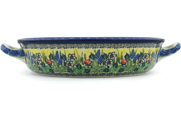 Round Baker with Handles 10-inch