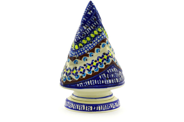 Christmas Tree Candle Holder 8"