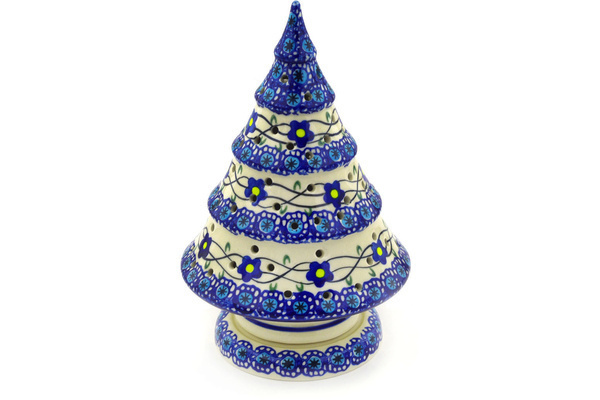 Christmas Tree Candle Holder 9"