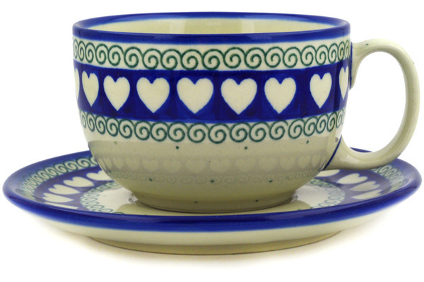 Cup with Saucer 13 oz