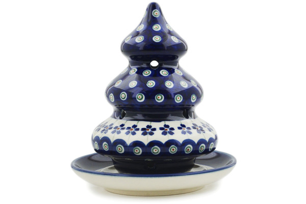 Christmas Tree Candle Holder 6"