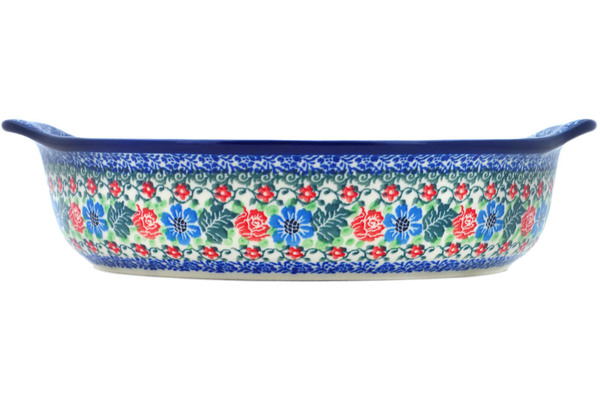 Round Baker with Handles 11"