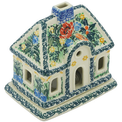 House Shaped Candle Holder 5"