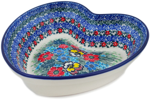 Heart Shaped Bowl 8"