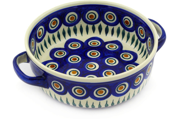 Round Baker with Handles 8"