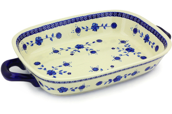 Rectangular Baker with Handles 18"