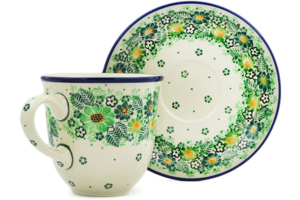 Cup with Saucer 10 oz