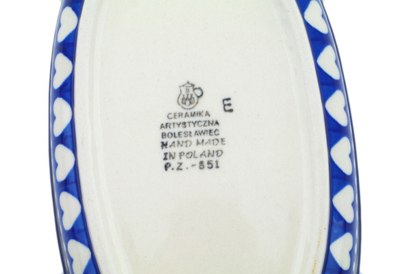 Oval Baker with Handles 9"