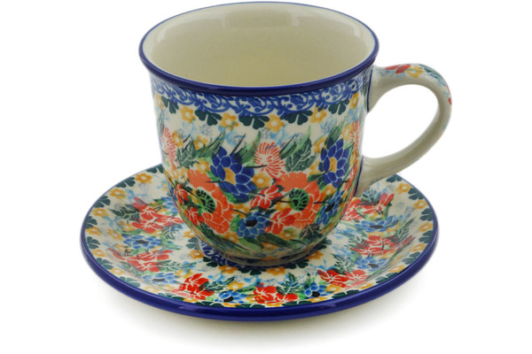 Cup with Saucer 10 oz