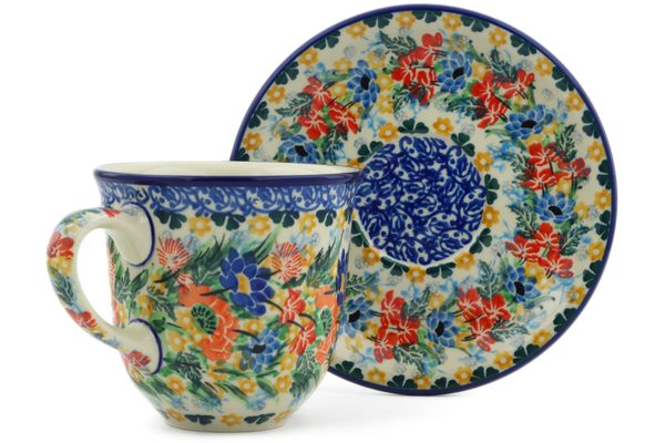 Cup with Saucer 10 oz