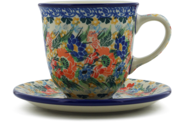 Cup with Saucer 10 oz