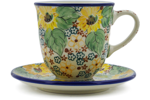 Cup with Saucer 10 oz