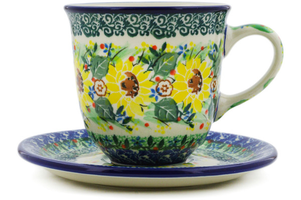 Cup with Saucer 10 oz