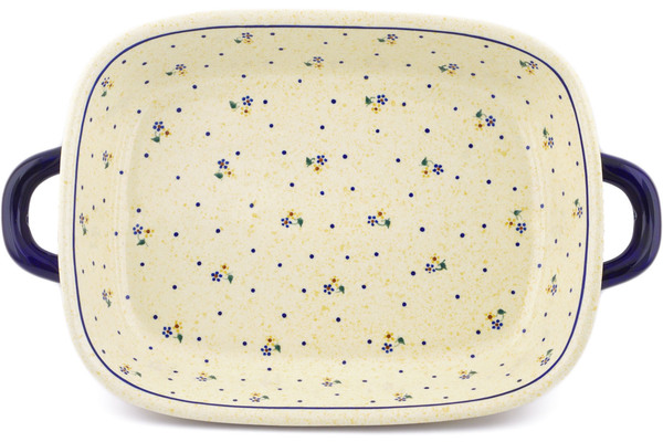 Rectangular Baker with Handles 18"