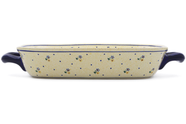 Rectangular Baker with Handles 18"