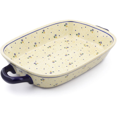Rectangular Baker with Handles 18"
